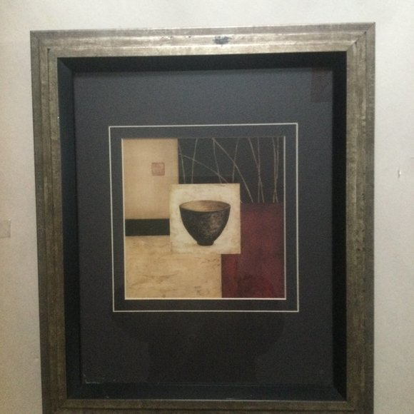 Art in motion Framed Print of Chinese antique bowl wall hanging - Picture 2 of 4